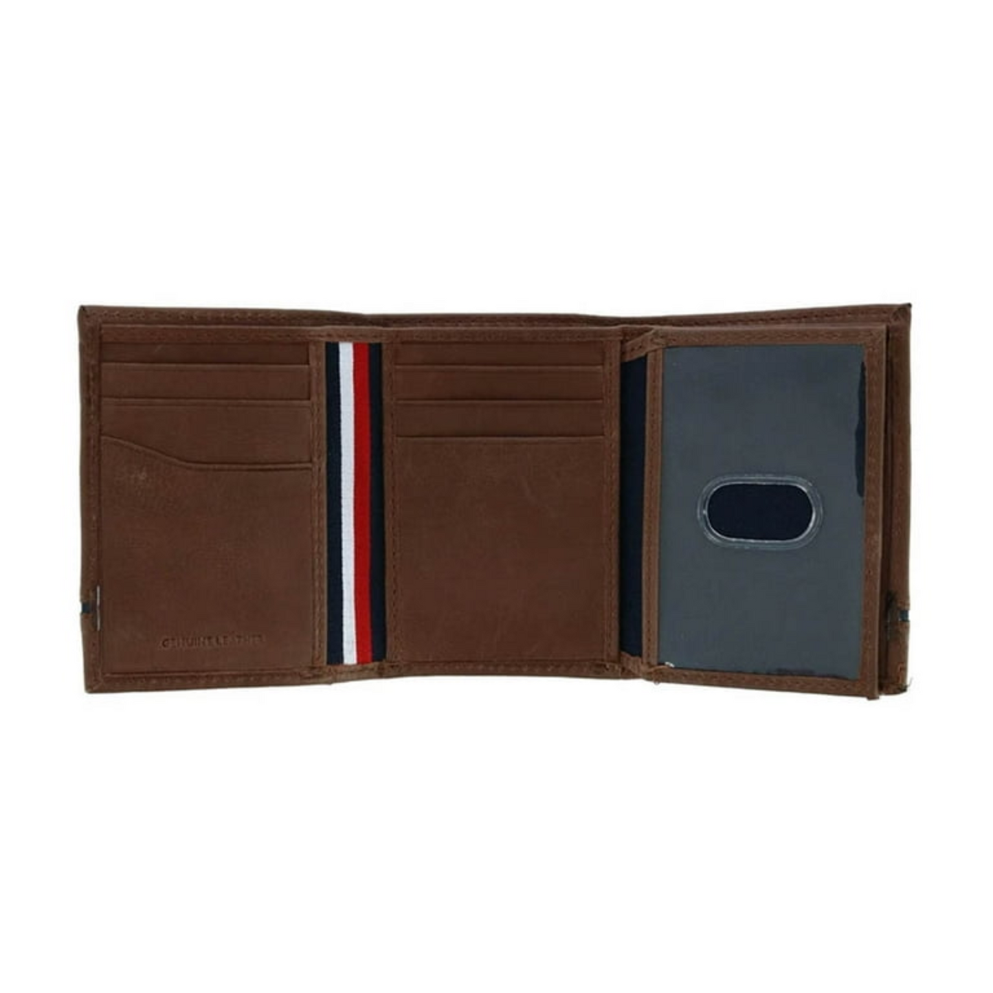 TOMMY HILFIGER RFID triple - Marrón