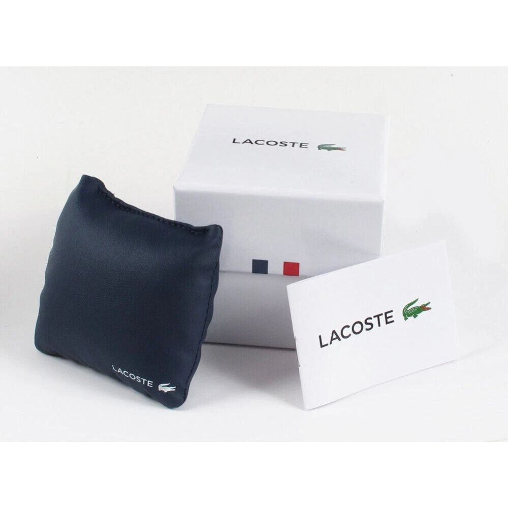 RELOJ LACOSTE ACERO INOXIDABLE 2011086 SILICONA - AZUL