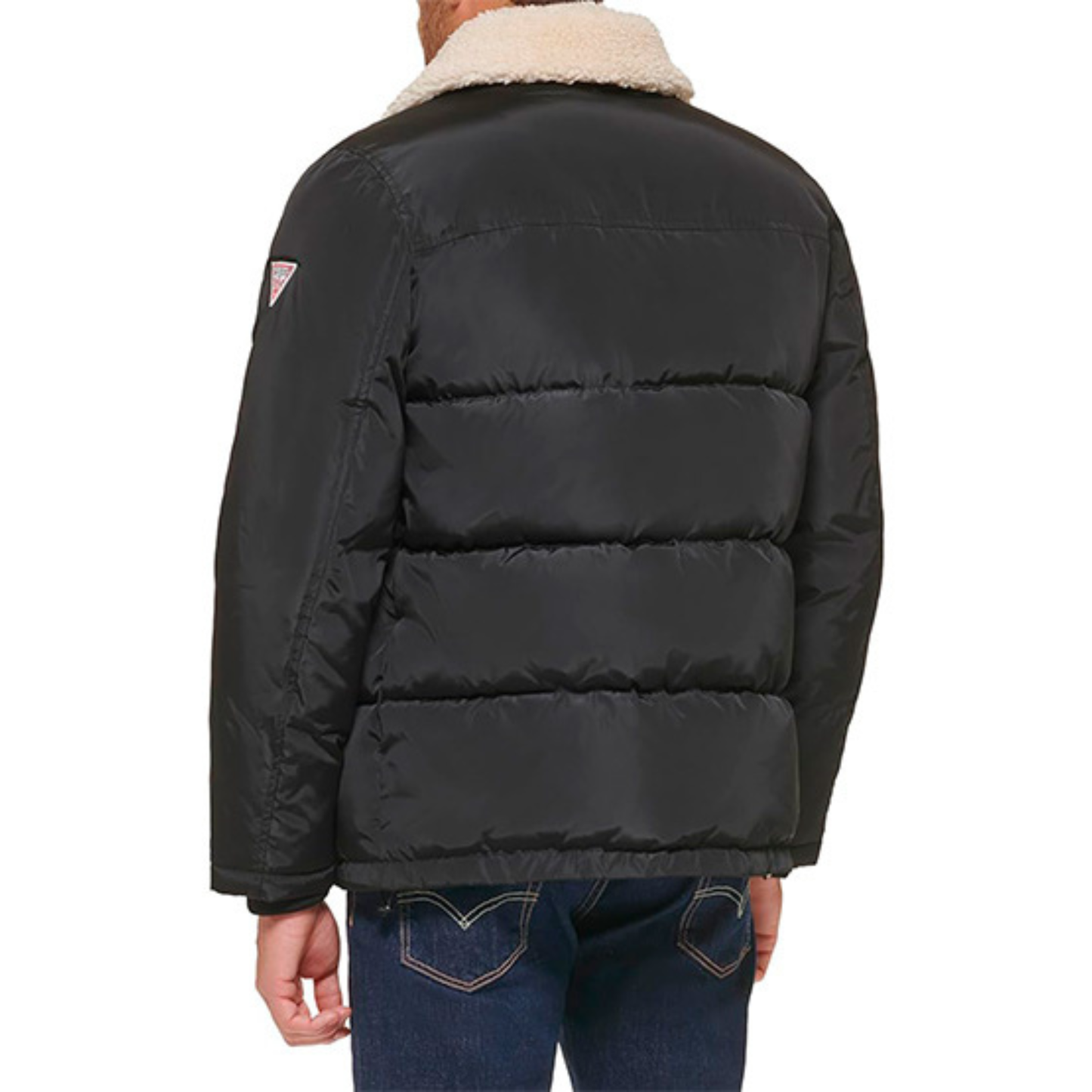 Casaca GUESS Sherpa - Negro