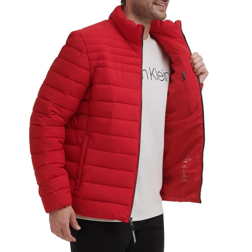 Casaca CALVIN KLEIN Puffer Acolchado - Rojo