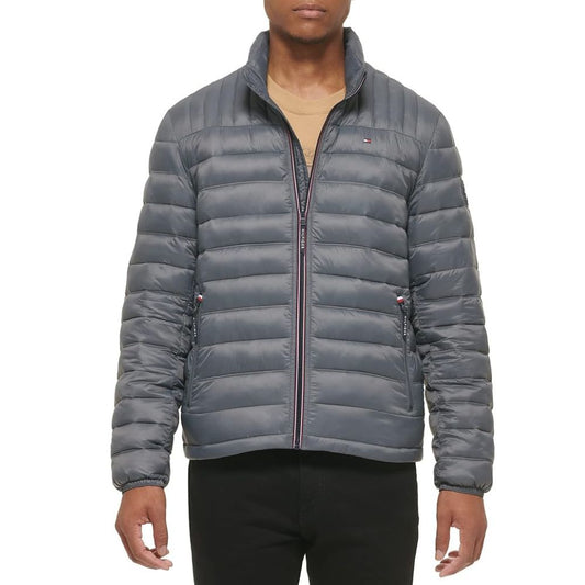 Casaca Tommy Hilfiger Ultra Loft Packable - Gris