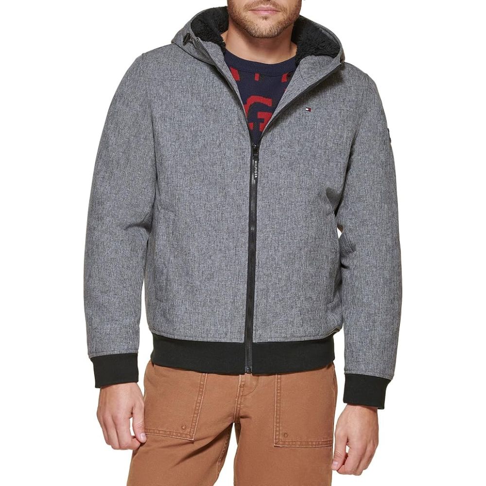Casaca TOMMY HILFIGER Softshell Bomber - Gris