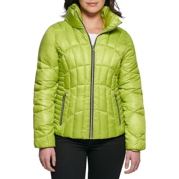 Casaca GUESS Fall Puffer Quilted Mujer - Verde