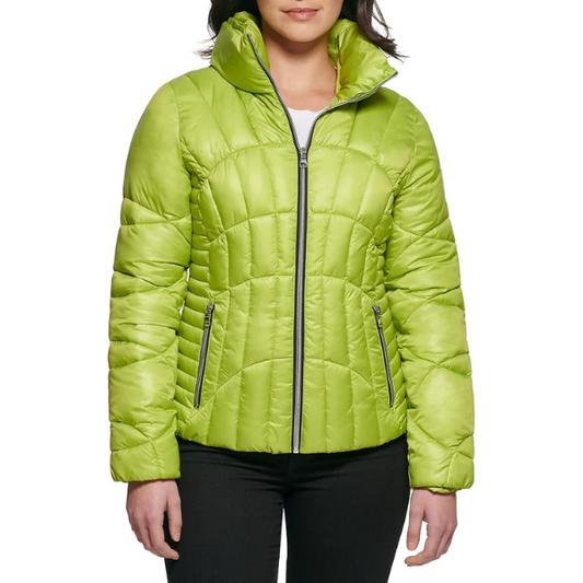 Casaca GUESS Fall Puffer Quilted Mujer - Verde