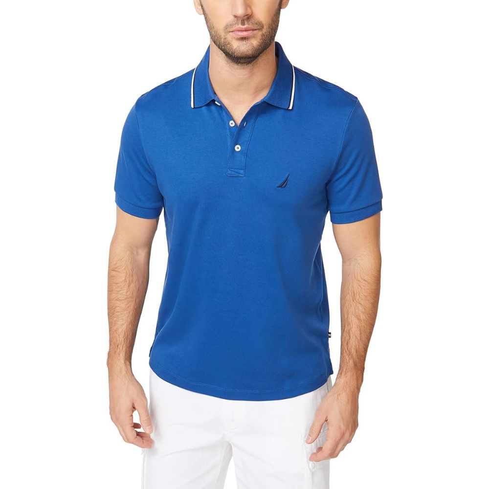 Polo Camisero NAUTICA - Azul claro