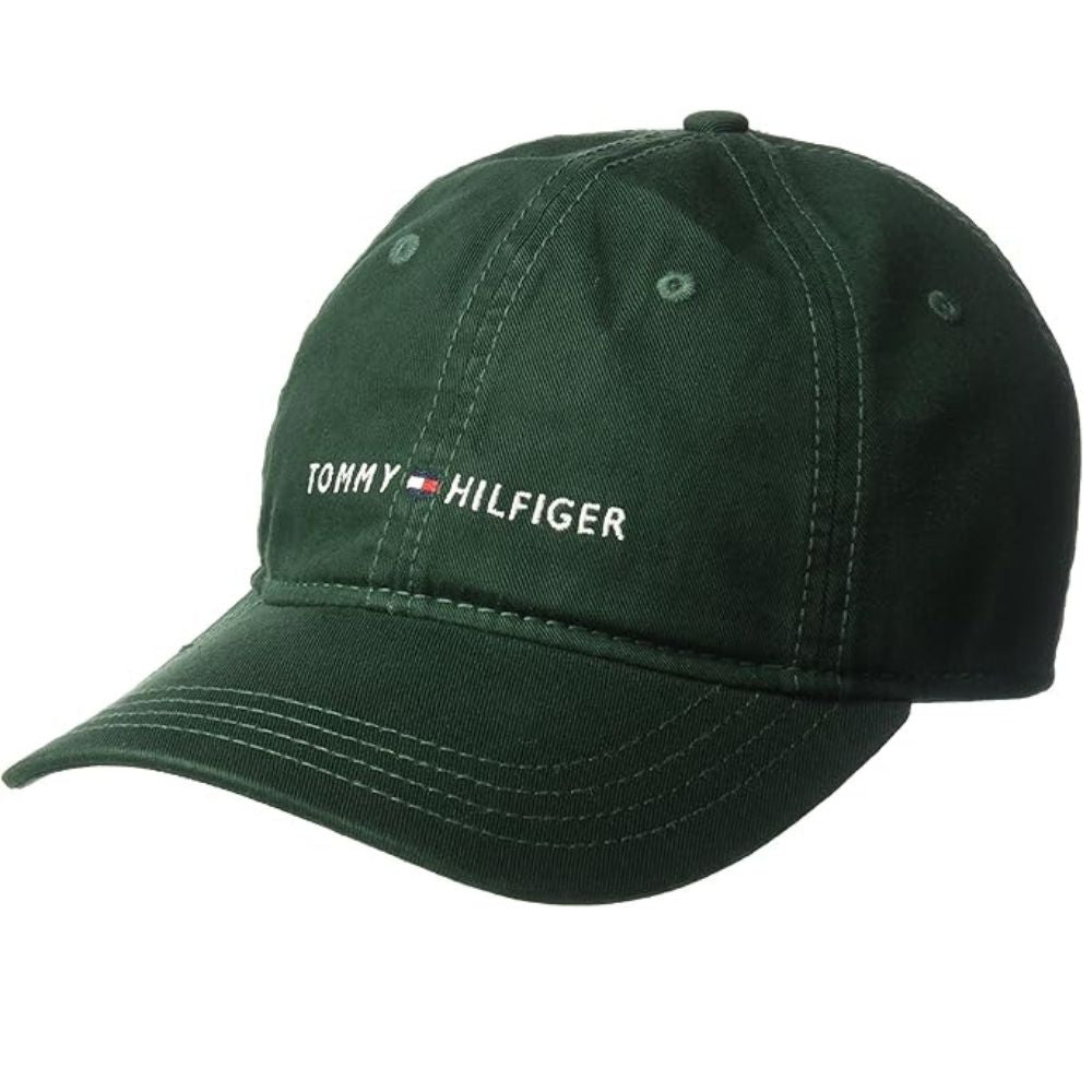 GORRA TOMMY HILFIGER BASEBALL LOGO - VERDE
