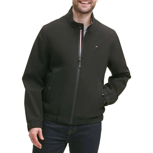 Casaca TOMMY HILFIGER Bomber Resistente al Agua - Negro