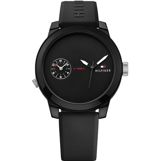 RELOJ TOMMY HILFIGER 1791326 CUARZO 44MM - NEGRO