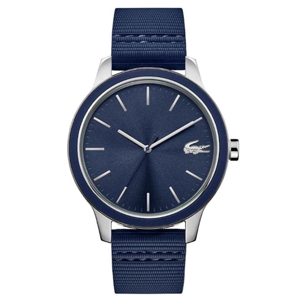 RELOJ LACOSTE ACERO INOXIDABLE 2011086 SILICONA - AZUL