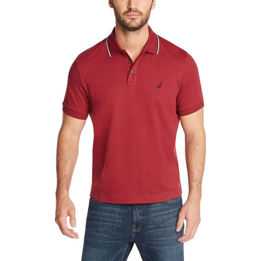 Polo NAUTICA Classic Fit Collar - Burgundy