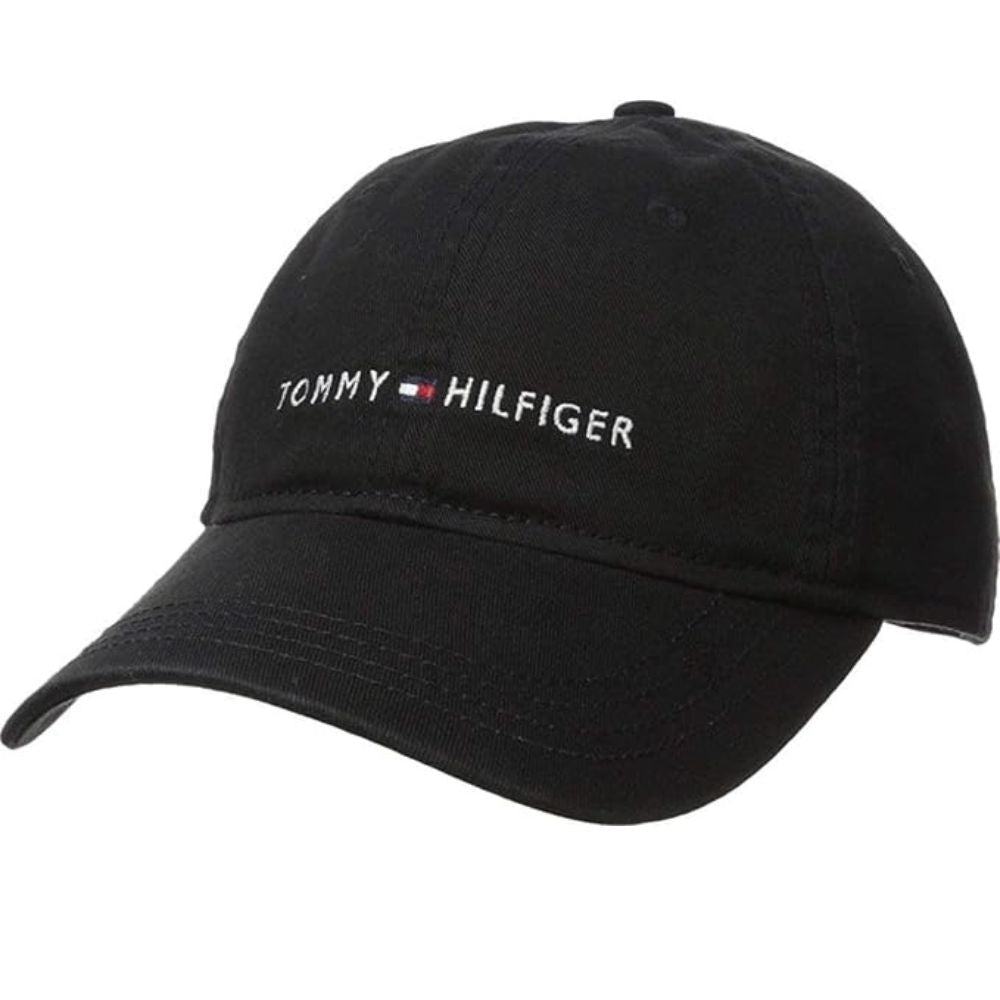 GORRA TOMMY HILFIGER BASEBALL LOGO - NEGRO