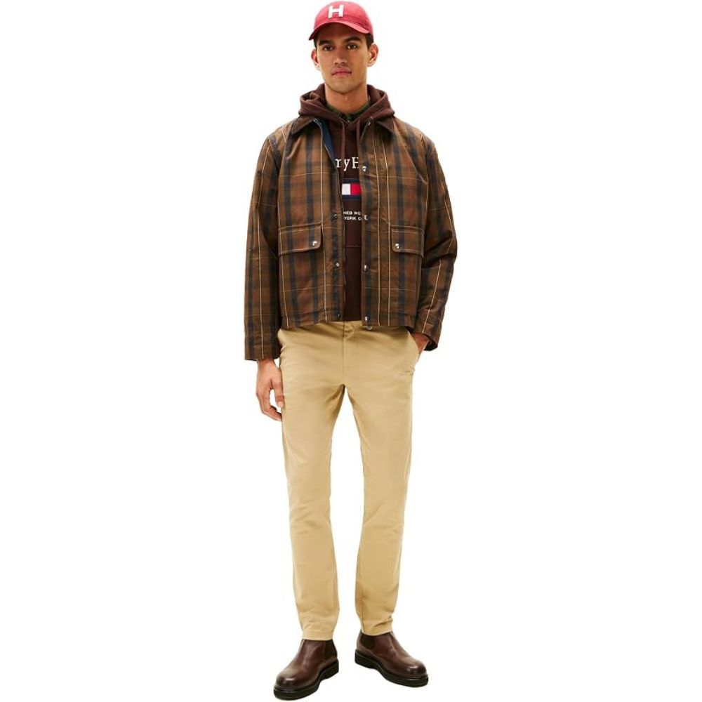 Pantalón TOMMY HILFIGER Chino Stretch Slim Fit - Beige