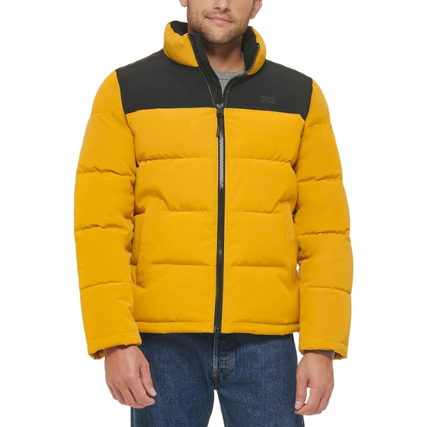 Casaca LEVI'S Artic - Amarillo/ Negro