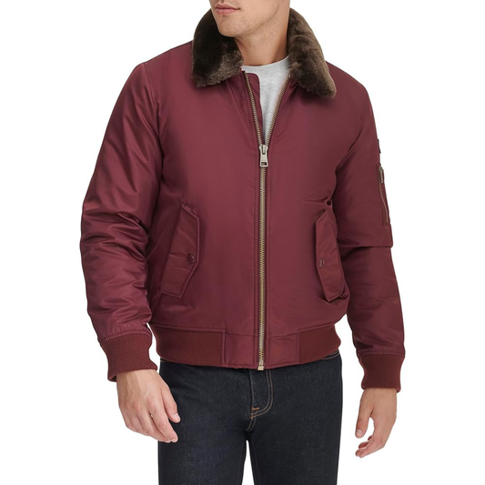 Casaca TOMMY HILFIGER Laydown Guinda