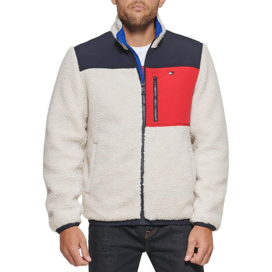 Casaca TOMMY HILFIFIGER Sherpa con Cuello Alto