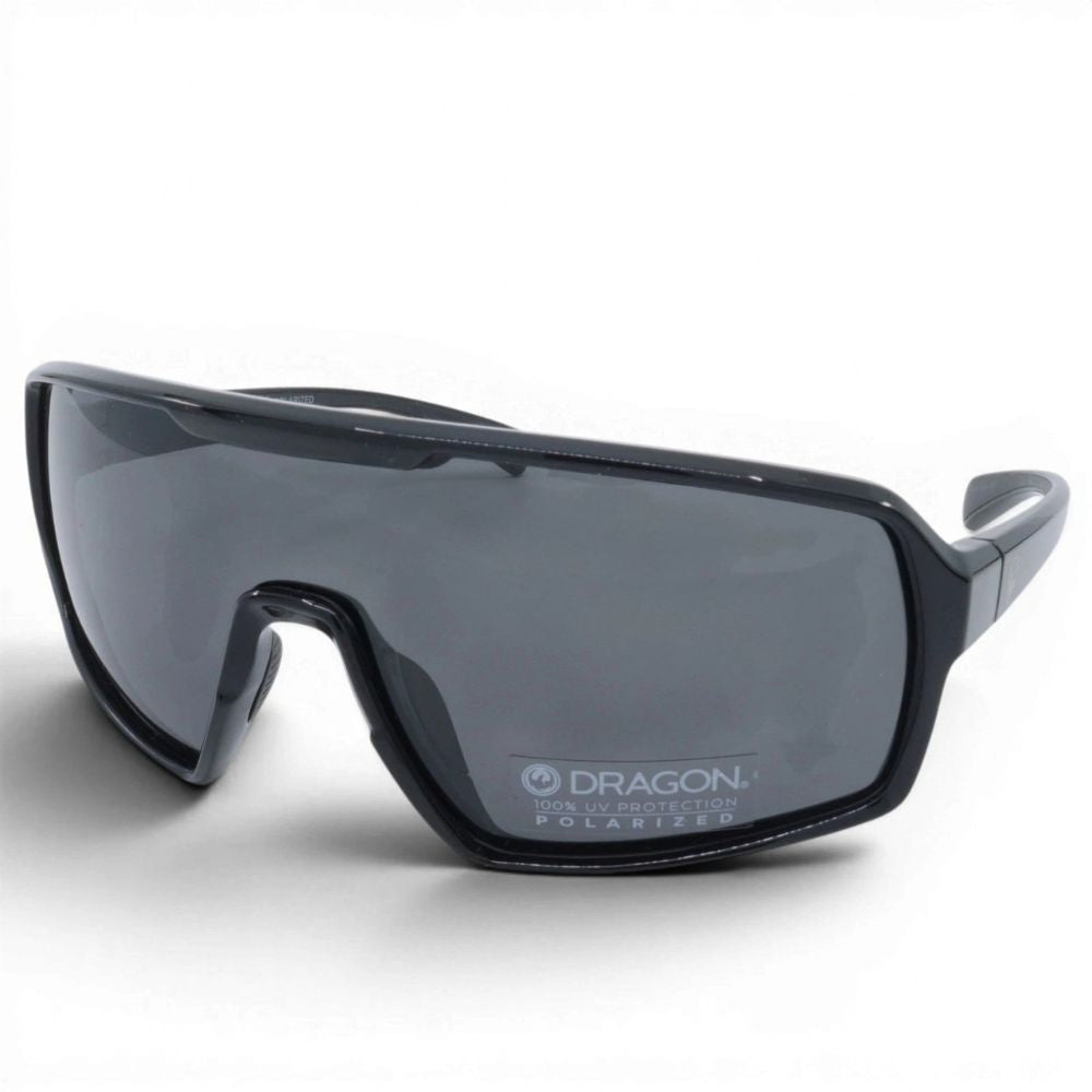LENTES DRAGON SHIELD POLARIZADO – Shiny Black / Smoke