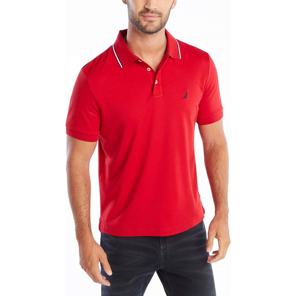 Polo Camisero NAUTICA - Rojo