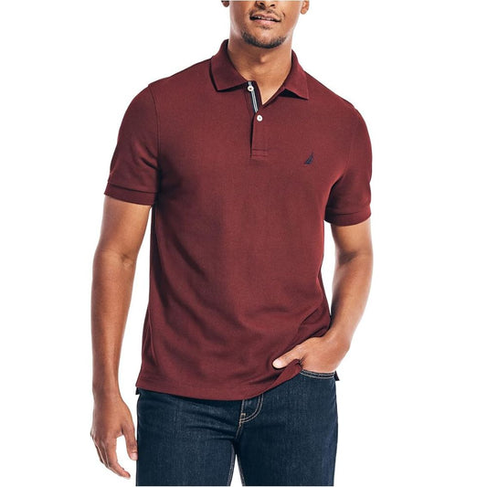 Polo NAUTICA Pique Performance - Burgundy