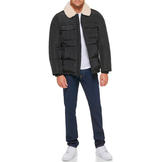 Casaca GUESS Sherpa - Negro