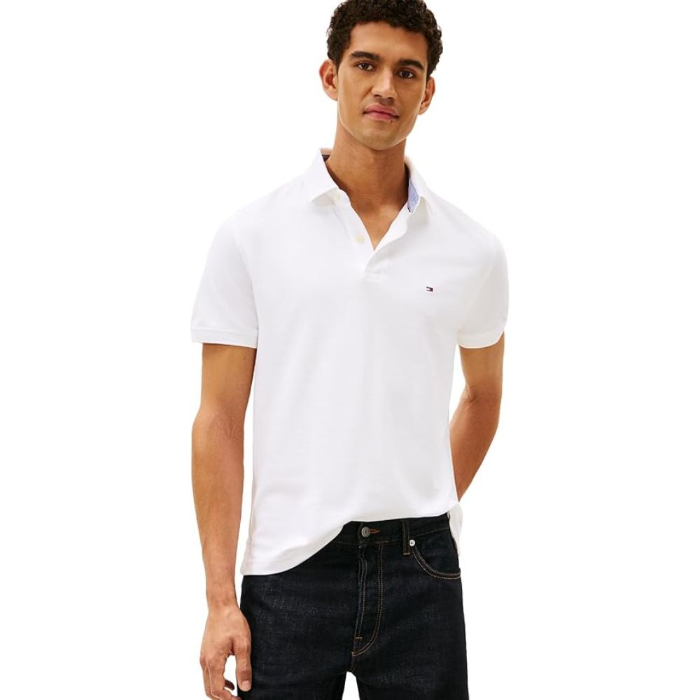 Polo TOMMY HILFIGER UV Quick Dry - Blanco