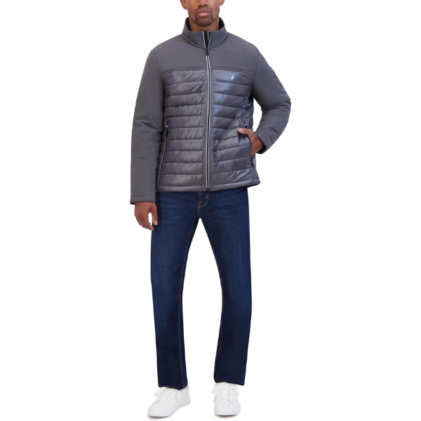 Casaca NAUTICA Mix - Gris Metal