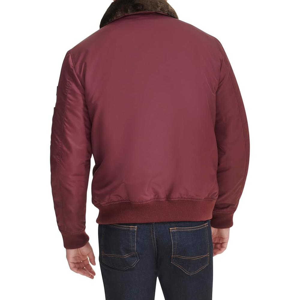 Casaca TOMMY HILFIGER Laydown Guinda