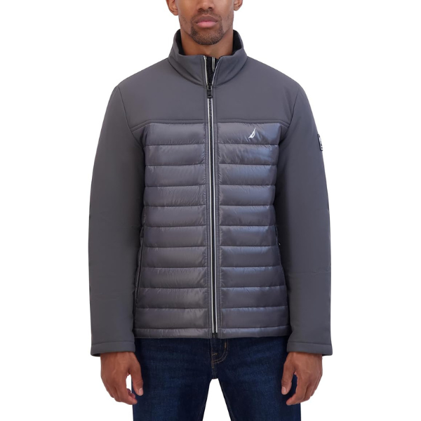 Casaca NAUTICA Mix - Gris Metal