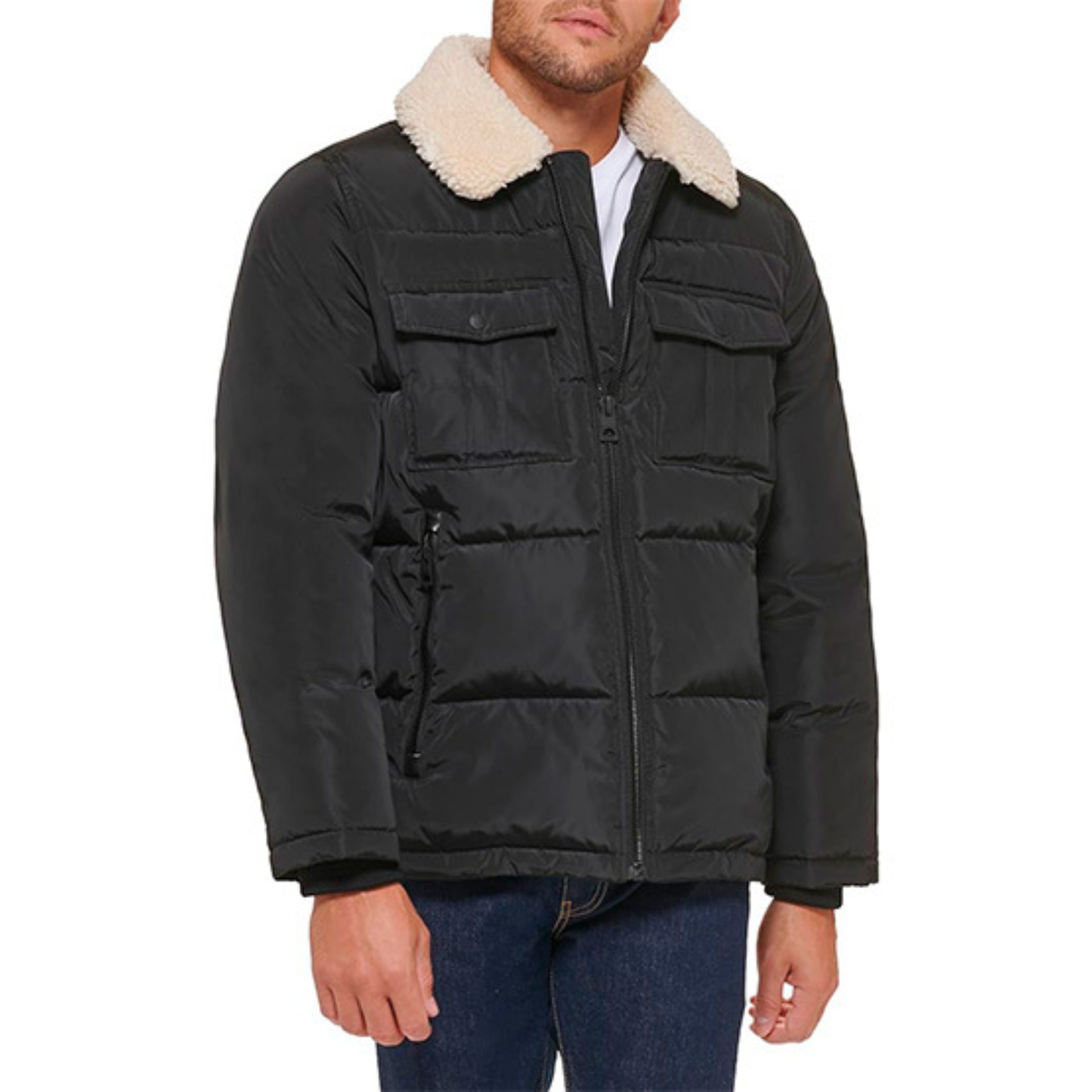 Casaca GUESS Sherpa - Negro