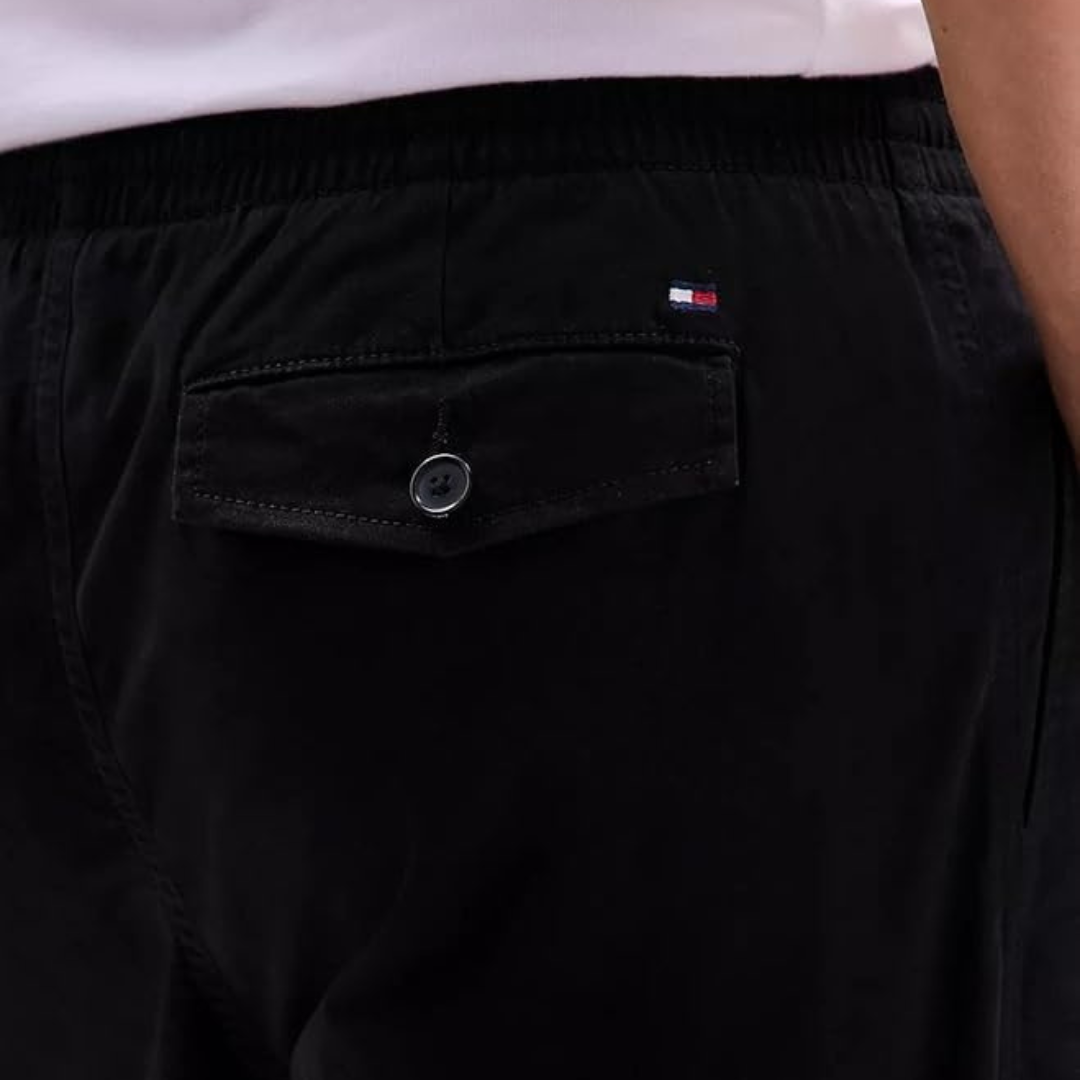 TOMMY HILFIGER Regular Fit Flex 7" - Negro