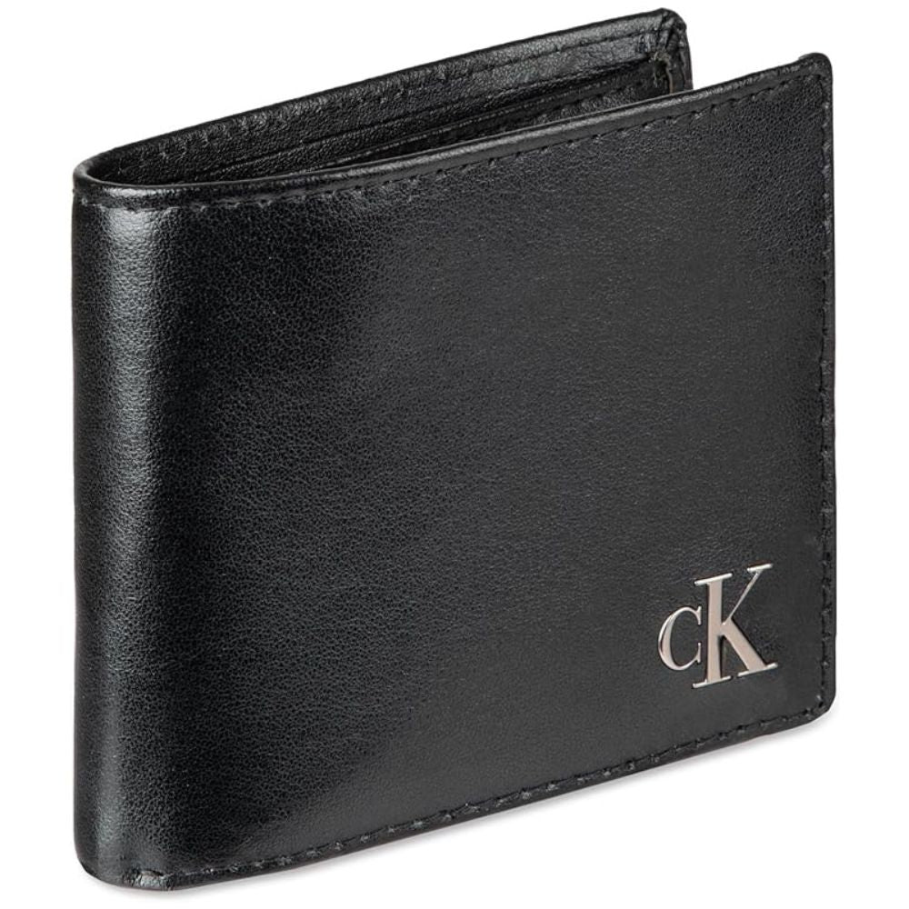 Billetera CALVIN KLEIN Cuero RFID Removible - Negro