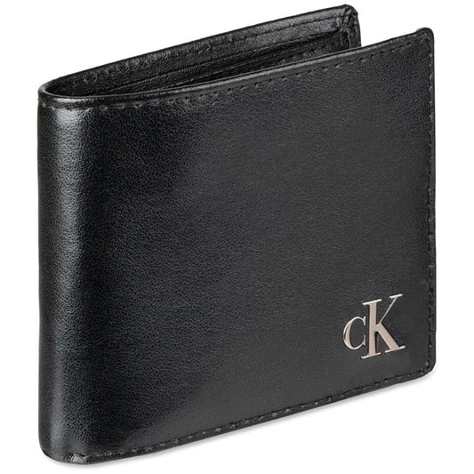 Billetera CALVIN KLEIN Cuero RFID Removible - Negro