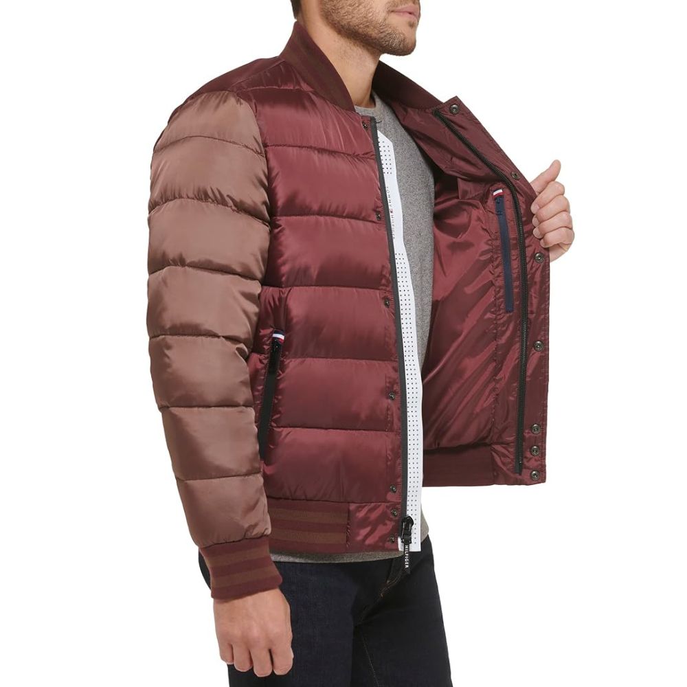 Casaca TOMMY HILFIGER Bomber - Vino