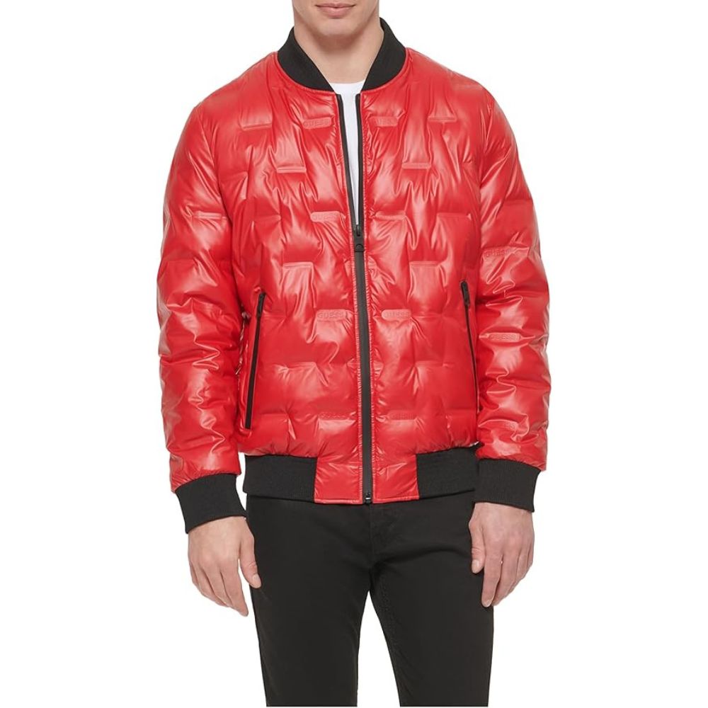 Casaca GUESS Rain Jacket - Rojo