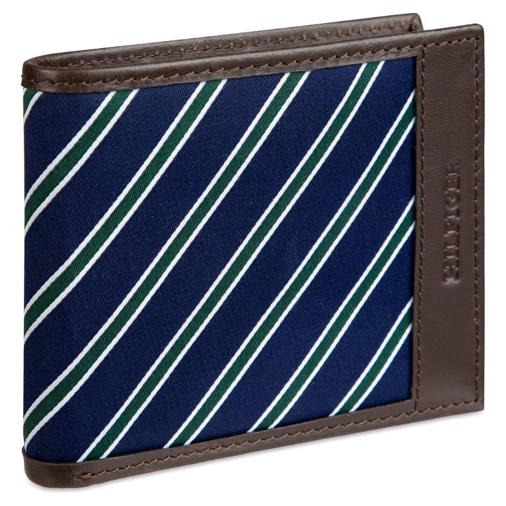 Billetera TOMMY HILFIGER Tarjetero Removible - Marrón