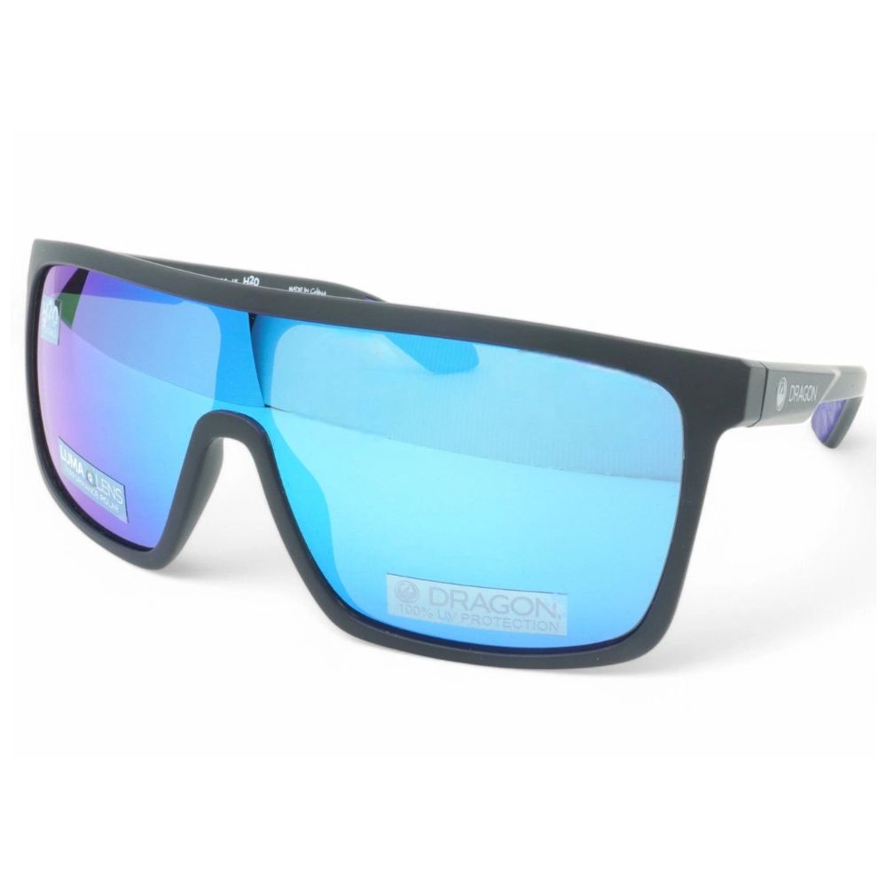 Lentes DRAGON Momentum LL H2O Polarized - Matte Black/ Blue