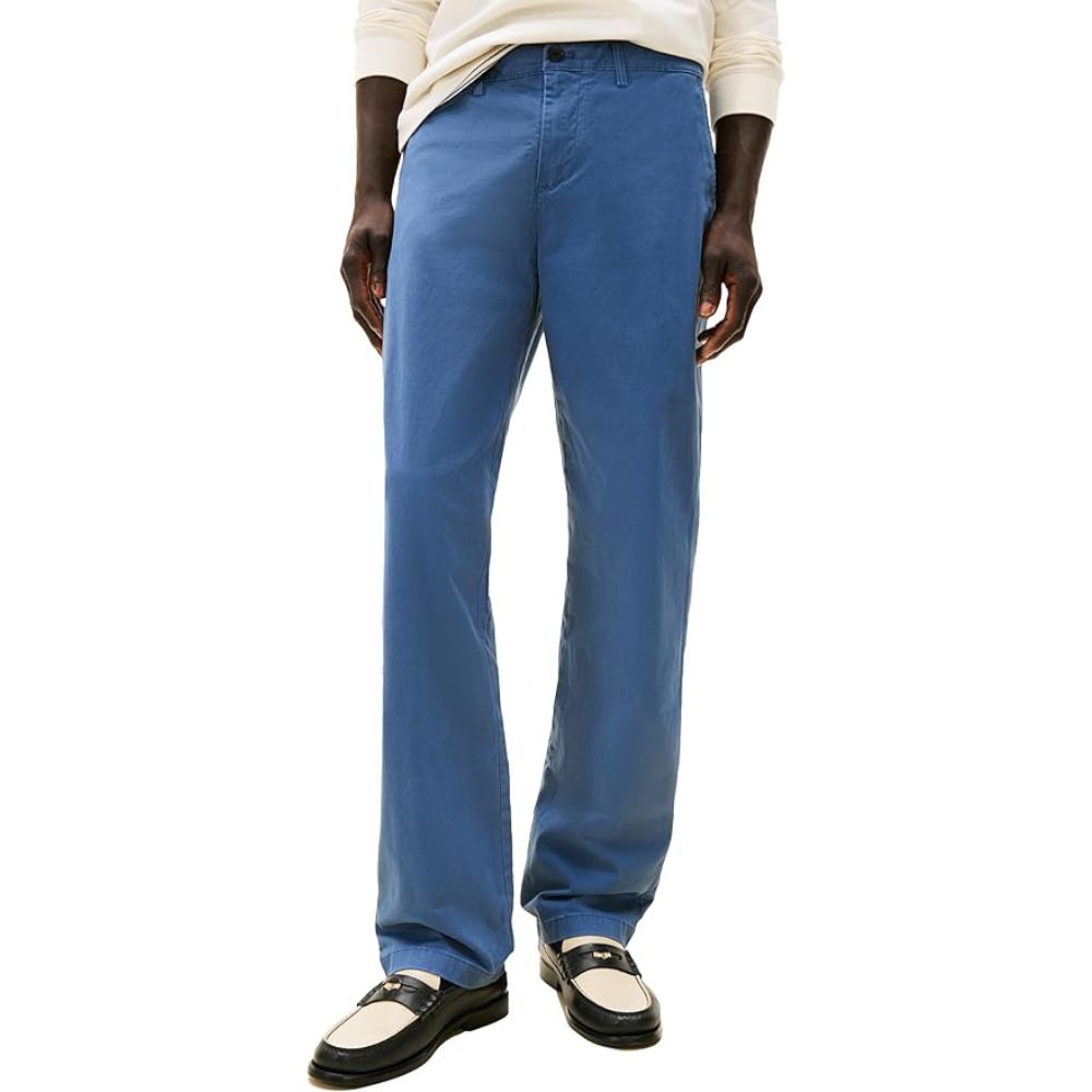 Pantalón TOMMY HILFIGER Chino Stretch Algodon - Azul