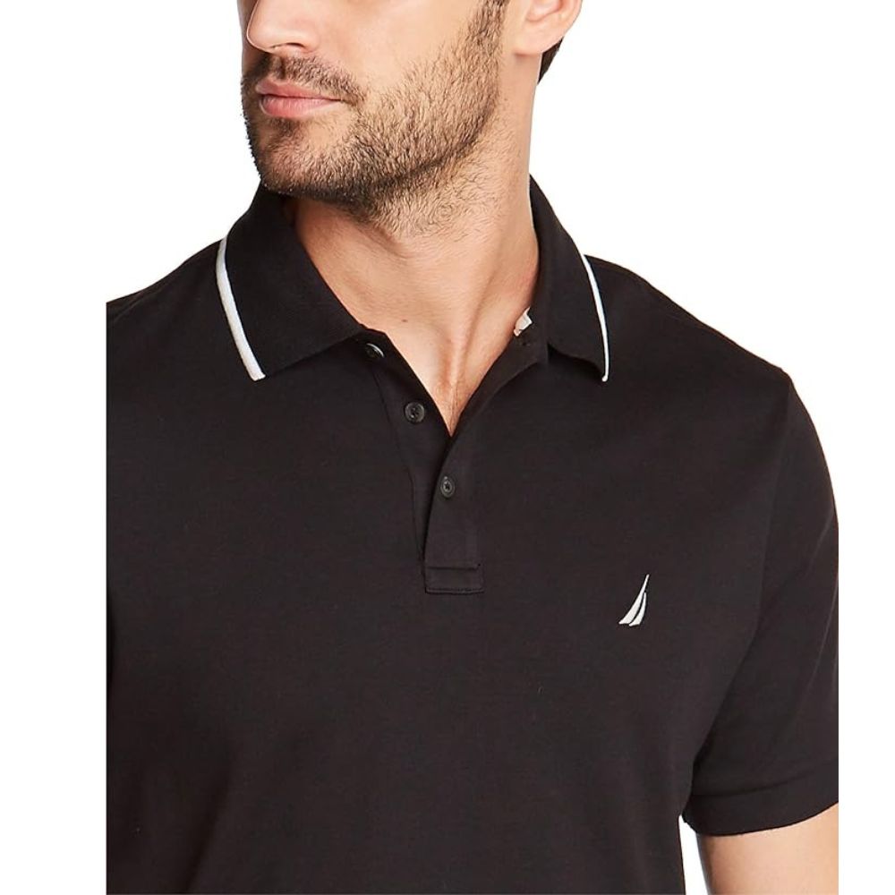 NAUTICA Polo Camisero - Negro