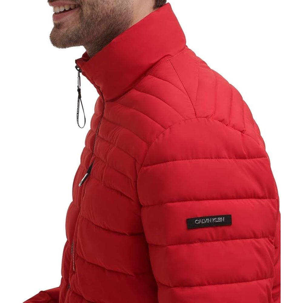 Casaca CALVIN KLEIN Puffer Acolchado - Rojo