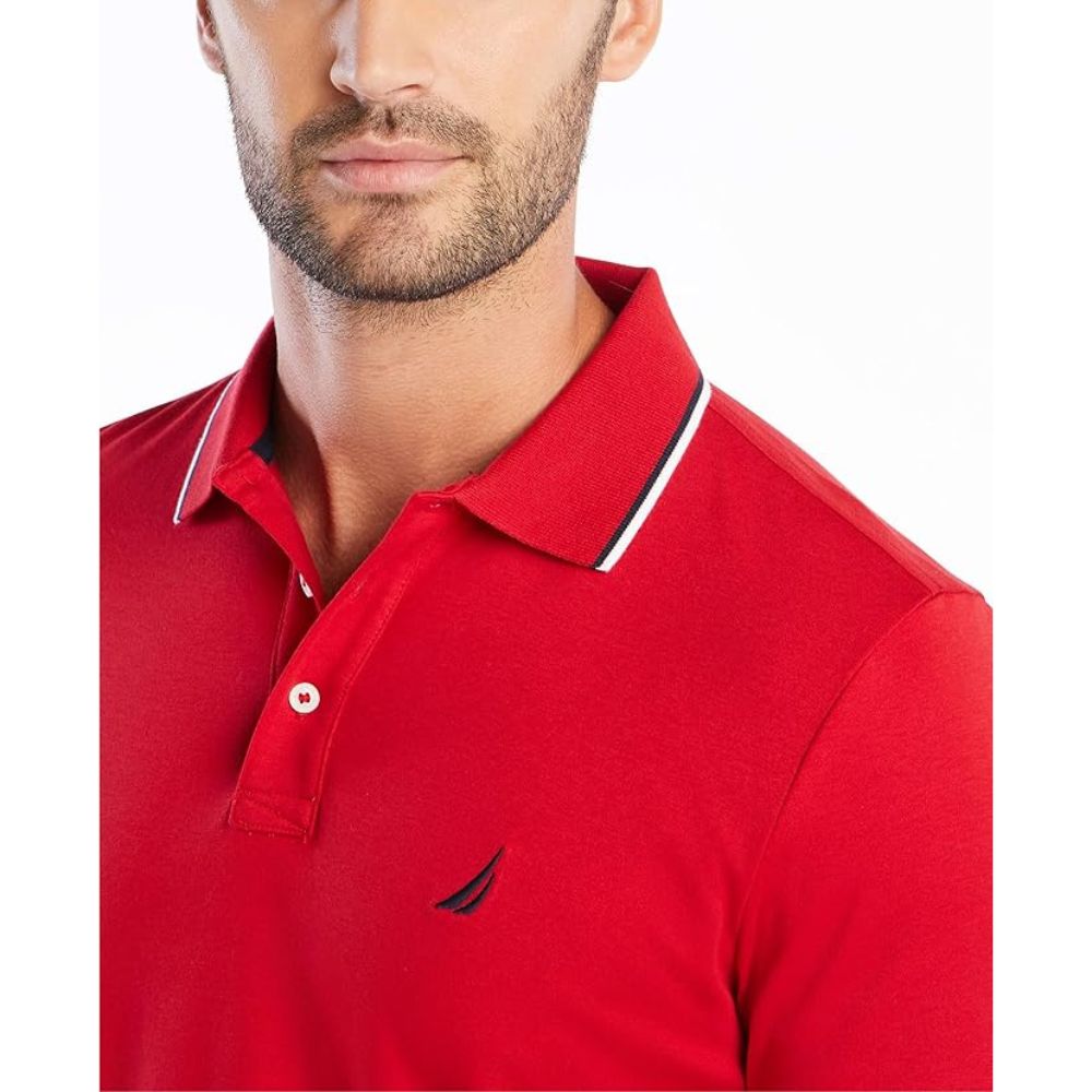 Polo Camisero NAUTICA - Rojo