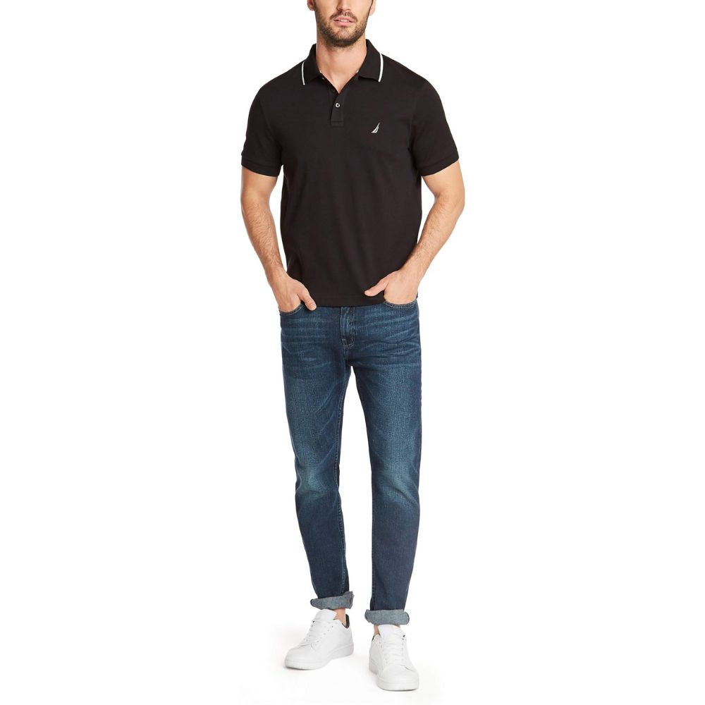 NAUTICA Polo Camisero - Negro