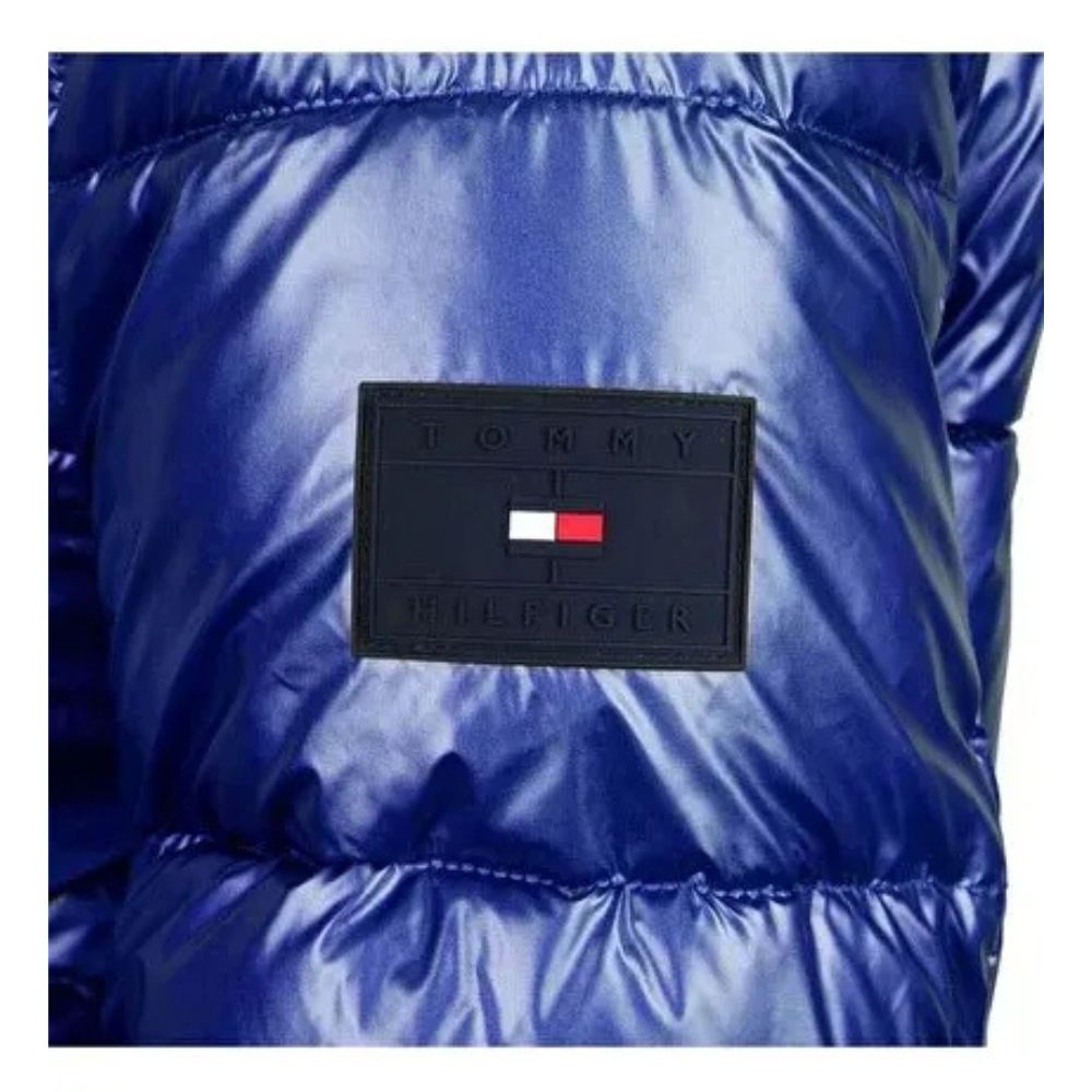 Casaca Tommy Hilfiger Hooded Puffer - Pupura
