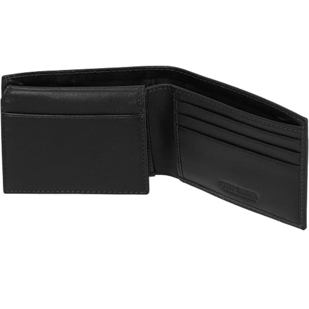 Billetera STEVE MADEN Cuero Slim - Negro