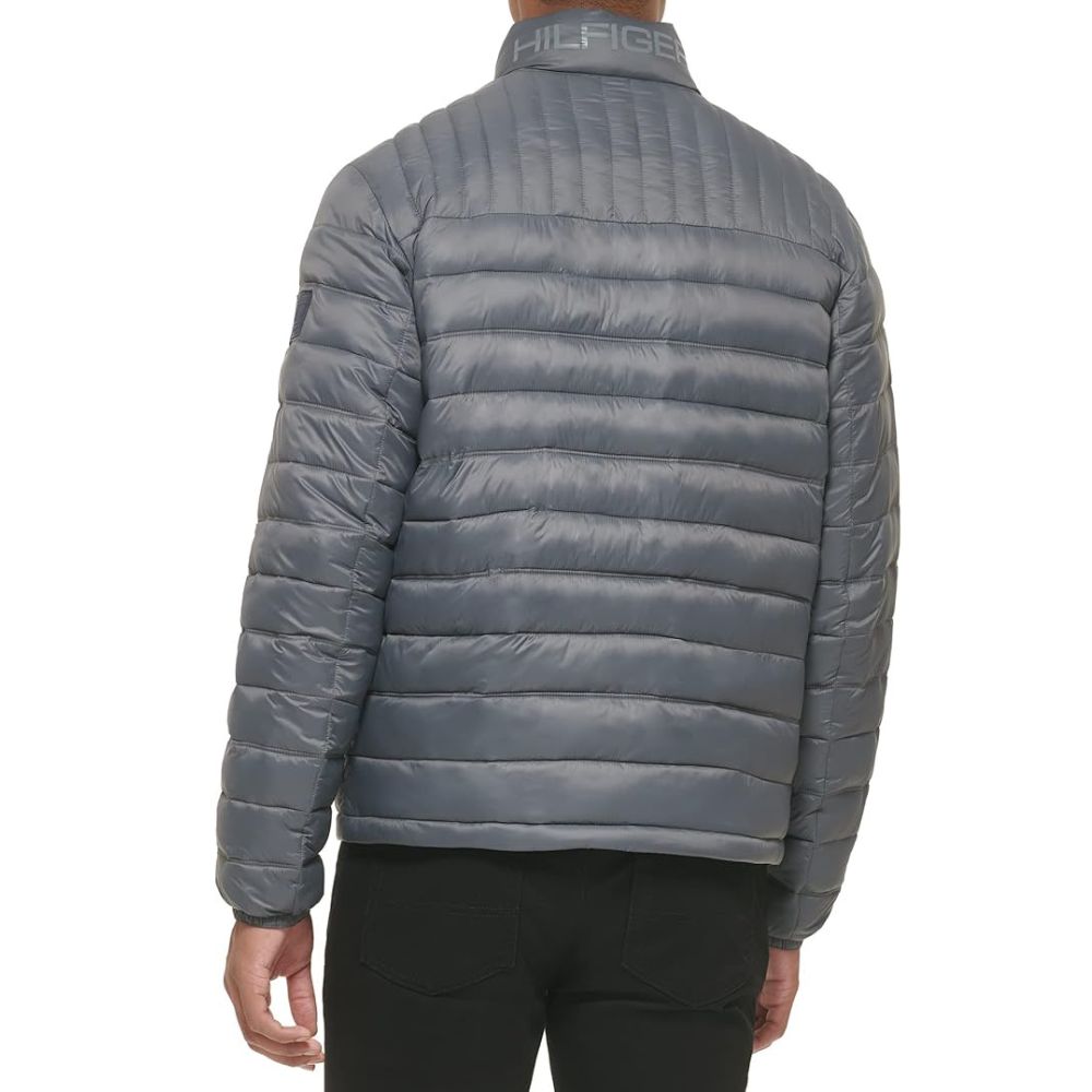 Casaca Tommy Hilfiger Ultra Loft Packable - Gris