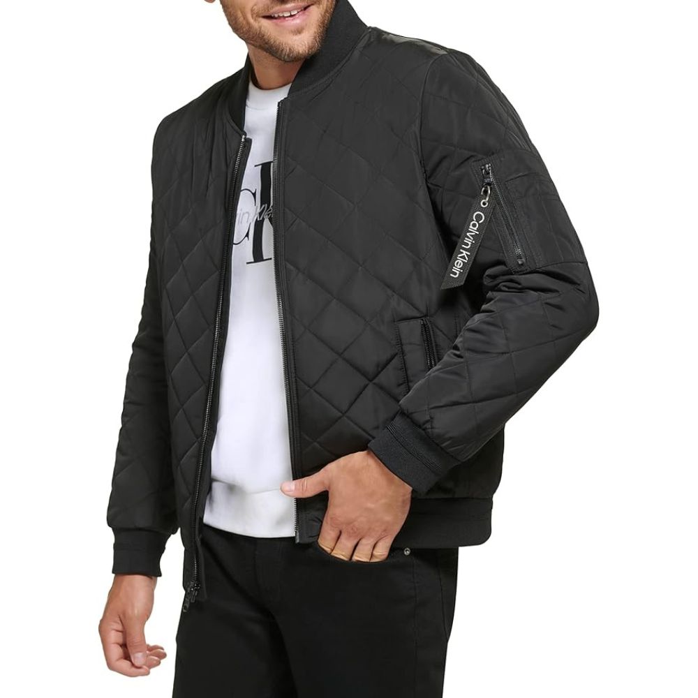 Casaca CALVIN KLEIN Flight Jacket - Negro