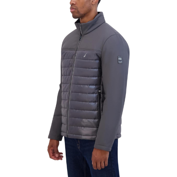 Casaca NAUTICA Mix - Gris Metal