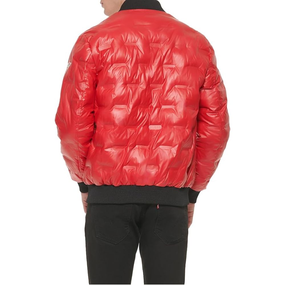 Casaca GUESS Rain Jacket - Rojo