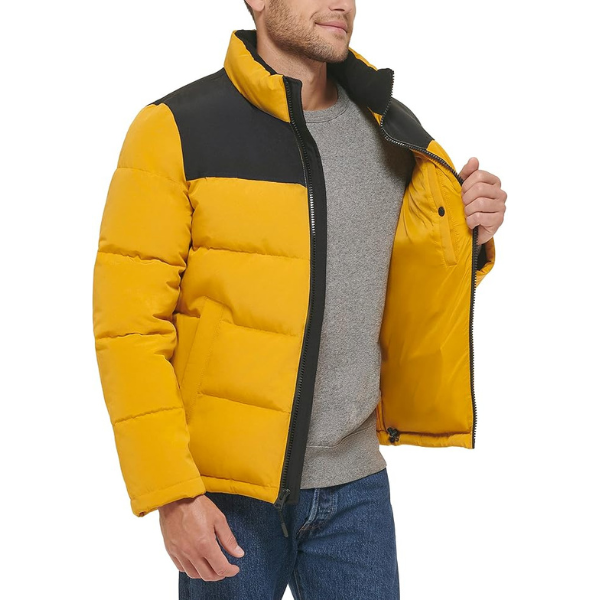 Casaca LEVI'S Artic - Amarillo/ Negro