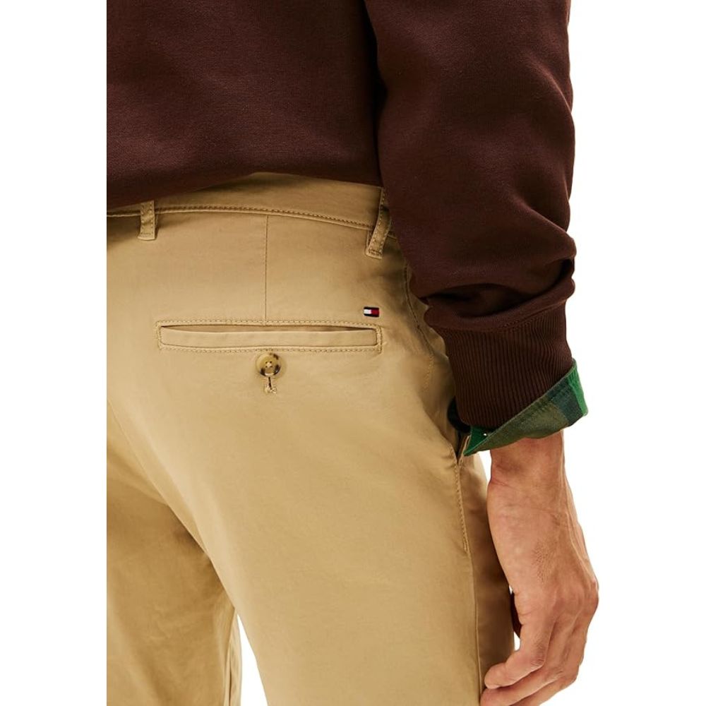 Pantalón TOMMY HILFIGER Chino Stretch Slim Fit - Beige