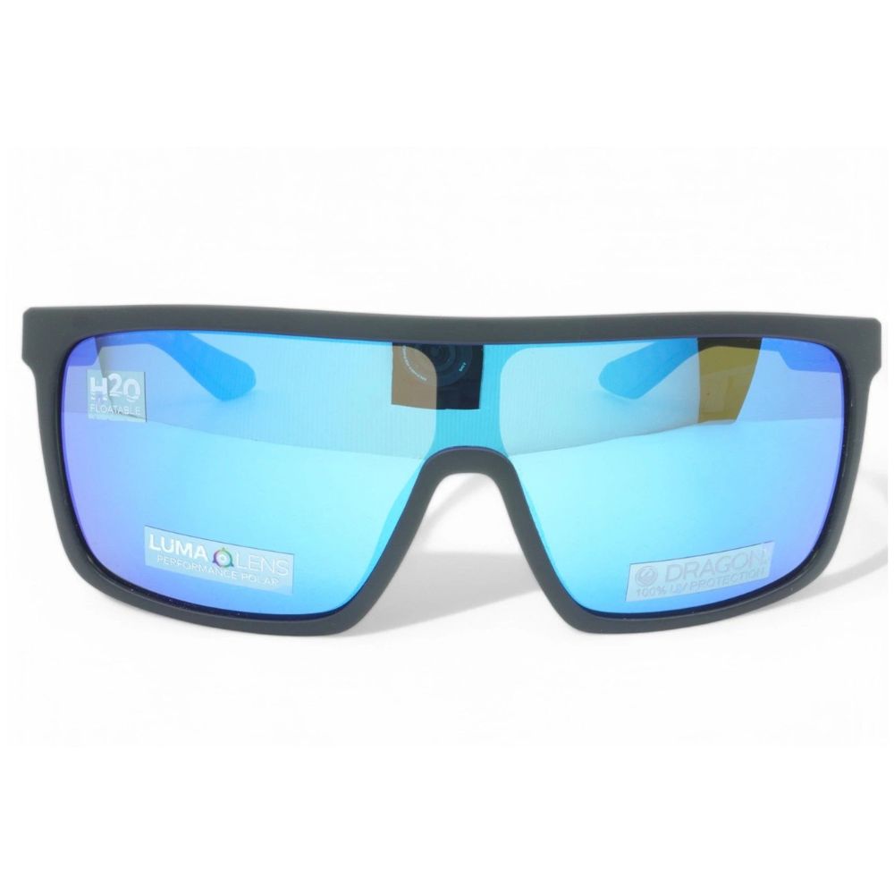 Lentes DRAGON Momentum LL H2O Polarized - Matte Black/ Blue