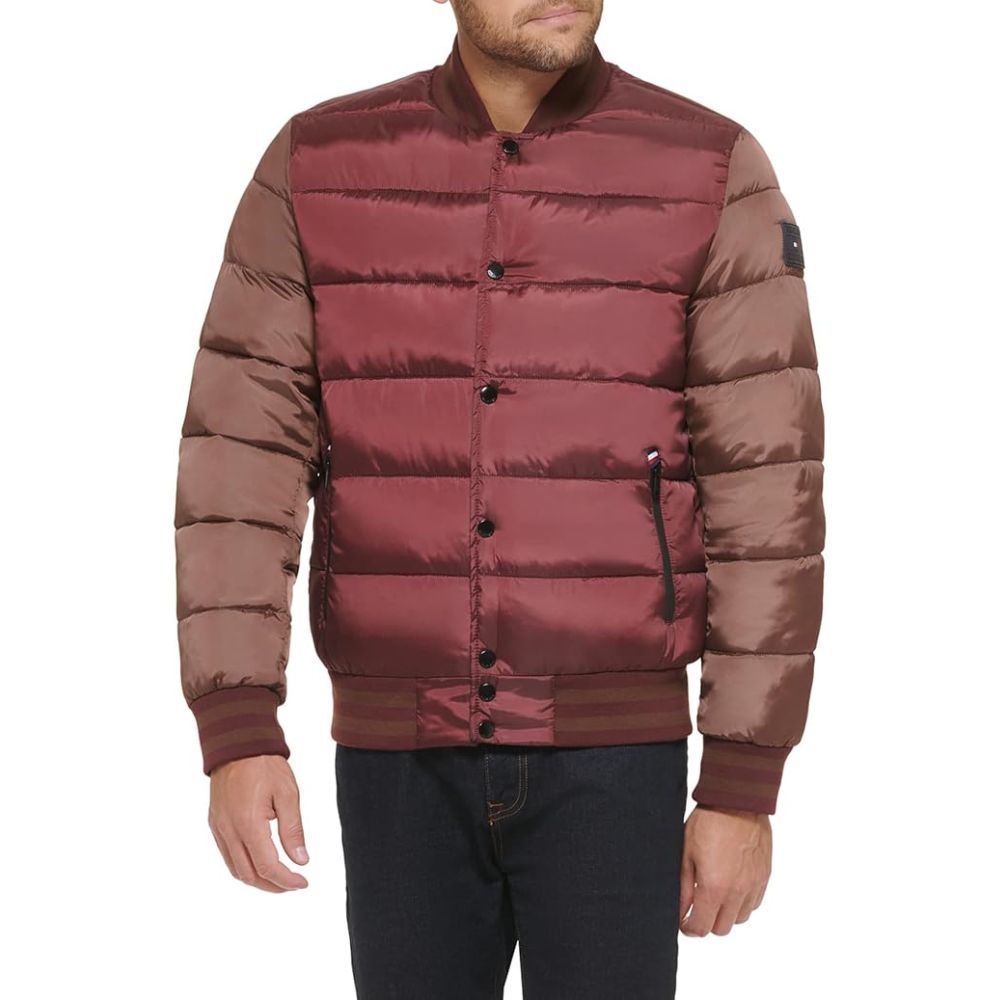 Casaca TOMMY HILFIGER Bomber - Vino